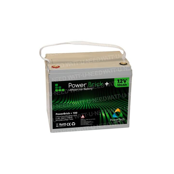 Batterie lithium PowerBrick+ 12V 100Ah