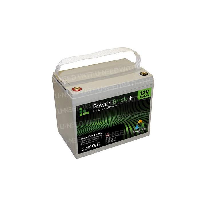 Batterie lithium PowerBrick+ 12V 100Ah