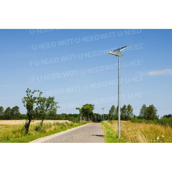 Solar floor lamp - AUTONOMOUS LED WU 70W 18V - Panel 100W*2pcs — vue 11
