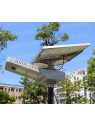 Solar floor lamp - AUTONOMOUS LED WU 70W 18V - Panel 100W*2pcs — vue 10