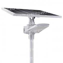 Lampadaire solaire - LED autonome WI 30W - Panneau 100W 6V