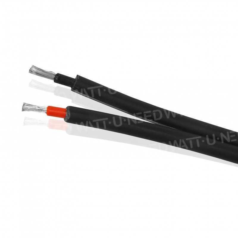 2X4mm² Solar cable with MC4 (by the metre)