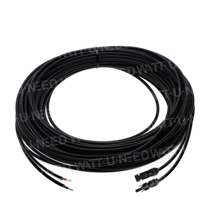 2X4mm² Solar cable with MC4 (by the metre)