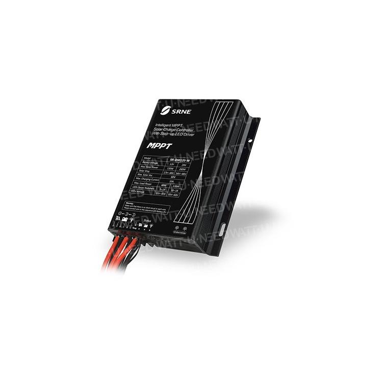 Contrôleur de charge solaire SRNE MPPT Gen4 DM120