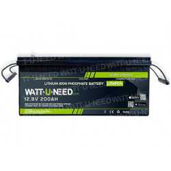 Batería de litio Wattuneed de 12,8 V y 200 Ah