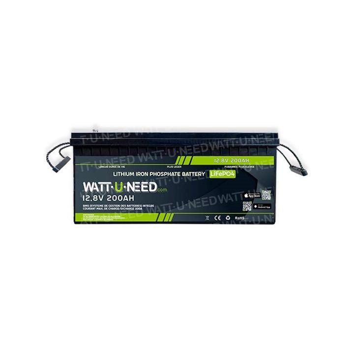 Wattuneed 12,8V 200Ah lithiumbatterij