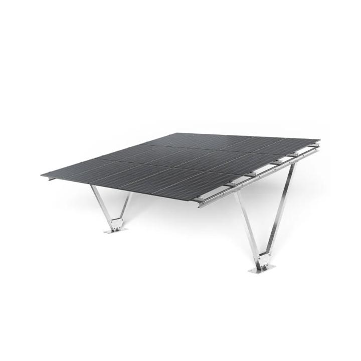 Einfacher Photovoltaik-Carport