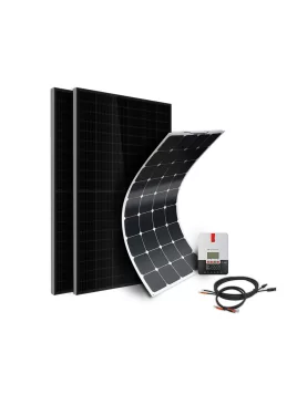 Zonnepaneel Kit Camper XL – 12V – Batterij 2,56 kWh — vue 3