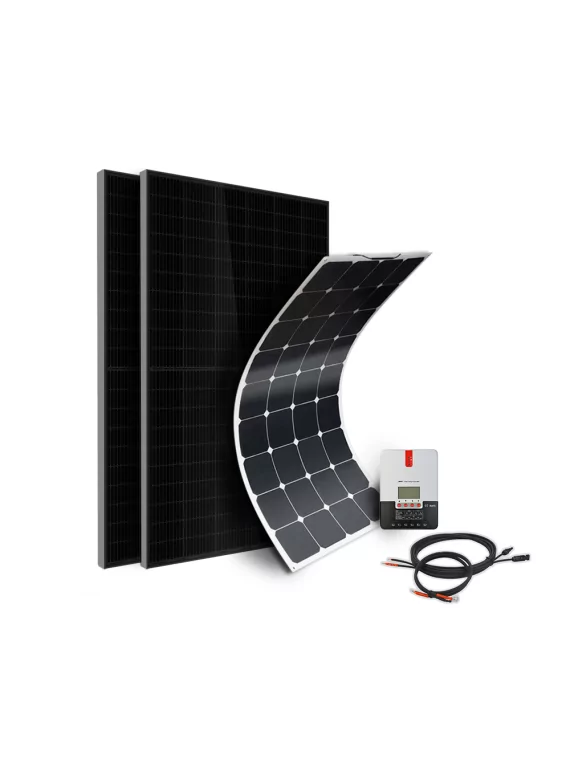 Zonnepaneel Kit Camper XL – 12V – Batterij 2,56 kWh — vue 3
