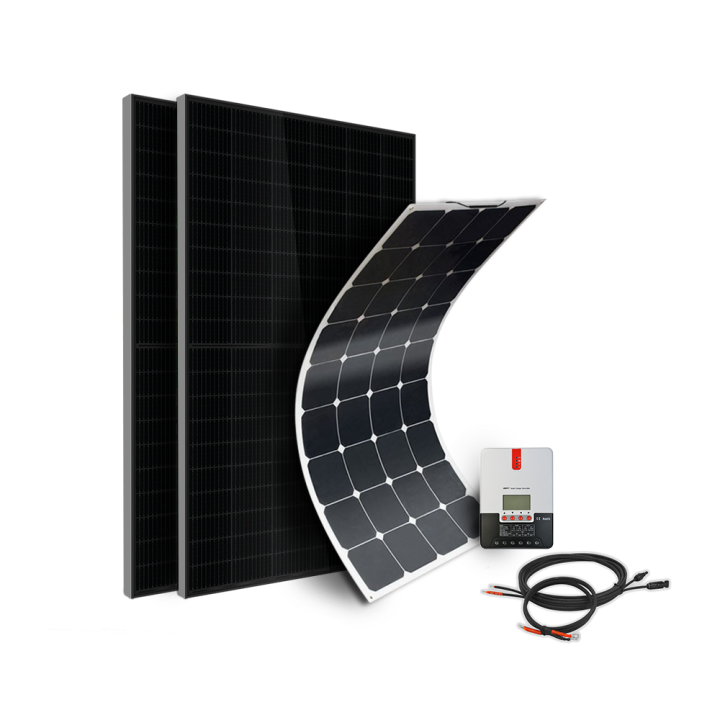 Zonnepaneel Kit Camper XL – 12V – Batterij 2,56 kWh — vue 3