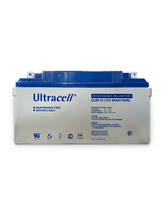 Batterie GEL Ultracell UL 65-12 - 65Ah 12V Gel — vue 2