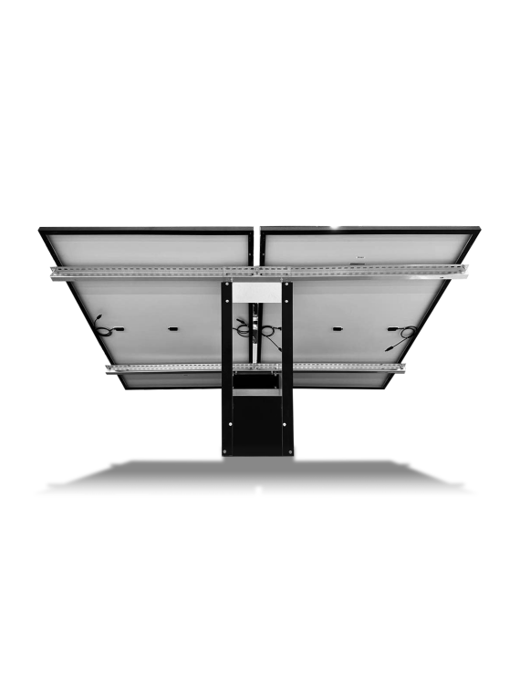 Ultraground System - Système de fixation au sol pour deux panneaux — vue 4
