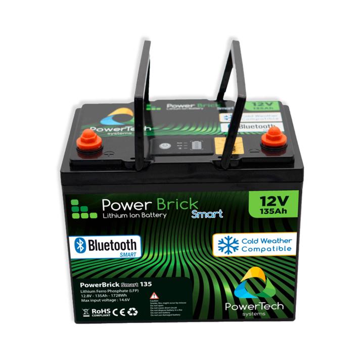 Batería de litio PowerBrick+ PB+B/H12/135 - 135 Ah 12,8 V LiFePO4 1,73 kWh – IP65 — vue 2