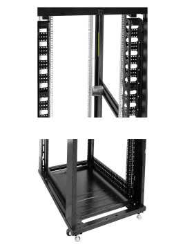 19'' Rack-Schrank auf Fuß 42U MobiRack — vue 3