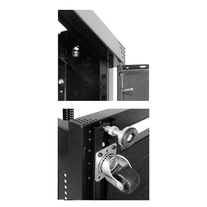 19'' Rack-Schrank auf Fuß 47U MobiRack — vue 5