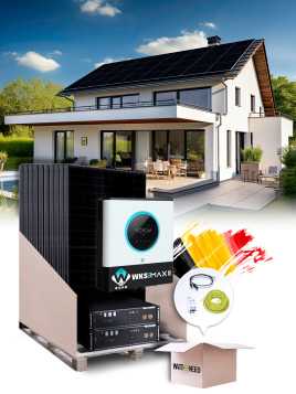 Zonnepaneel Kit Zelfverbruik 8,1 kWp – Mono 10 kW – Batterij 4,80 kWh – Geïnstalleerd BE