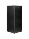 Armoire Rack 19'' 32U pour pylontech porte noire et verre trempé — vue 2