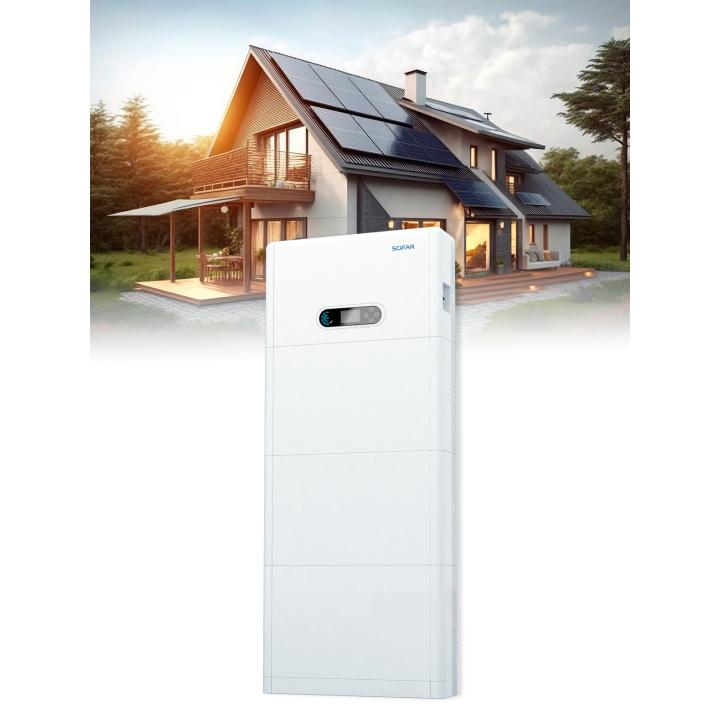 Pack Inversor Mono 3–6 kW – Batería 5,12 kWh – Sofar
