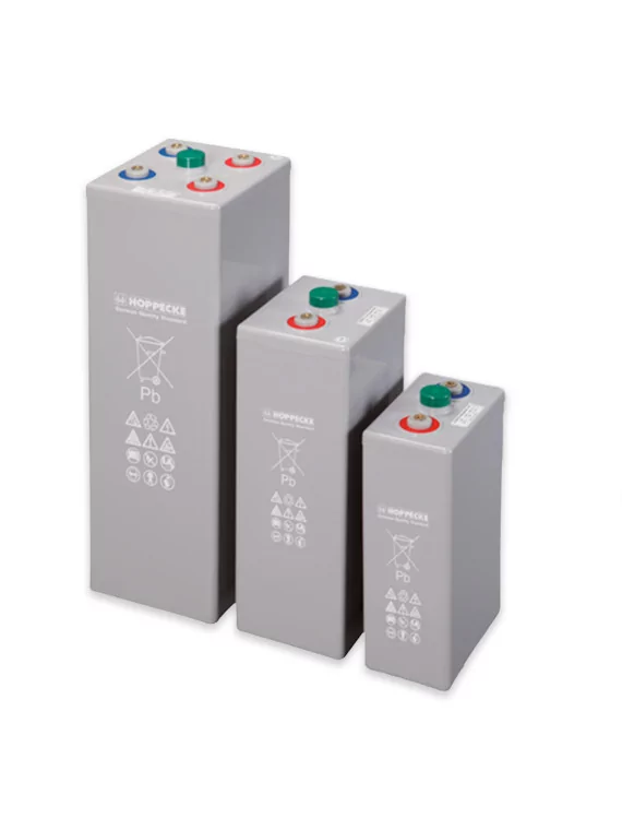 Batterij opzv Hoppecke OPzV solar.power - 2V – buisvormige platen