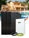 Kit Solar Autoconsumo 9,0 kWp – Mono 6 kW – Batería 5,12 kWh – Instalado FR