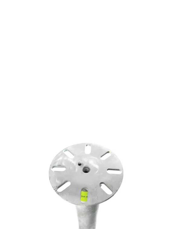 Vis de fondation profil M 1000 mm (M76), acier galvanisé, base hexagonale avec support intégré (EAN 0768563820 — vue 3