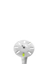 Foundation screw, profile M 1000 mm (M76), galvanised steel, hexagonal base with integrated support (EAN 07685 — vue 3