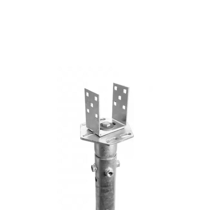 L-Adjustable adapter 100-160mm for foundation screws and ground structures — vue 9