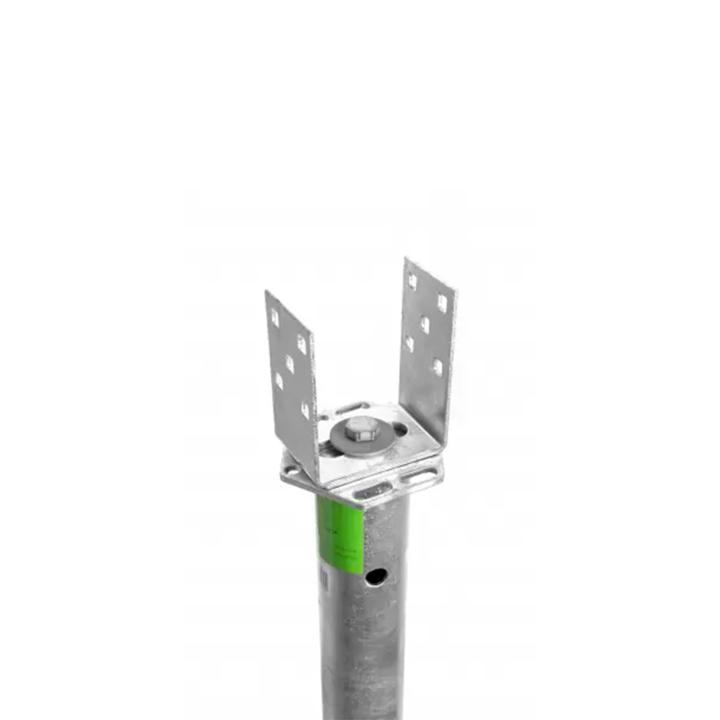 L-Adaptateur réglable 100-160mm pour vis de fondation et structure sol — vue 5