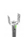 L-Verstelbare adapter 100-160 mm voor funderingsschroeven en grondconstructies — vue 8