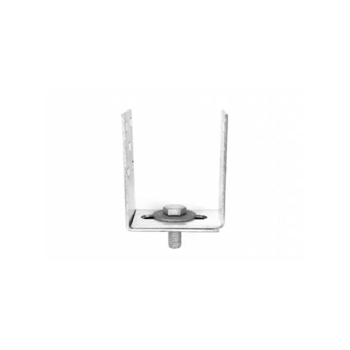 L-Adaptateur réglable 100-160mm pour vis de fondation et structure sol — vue 3