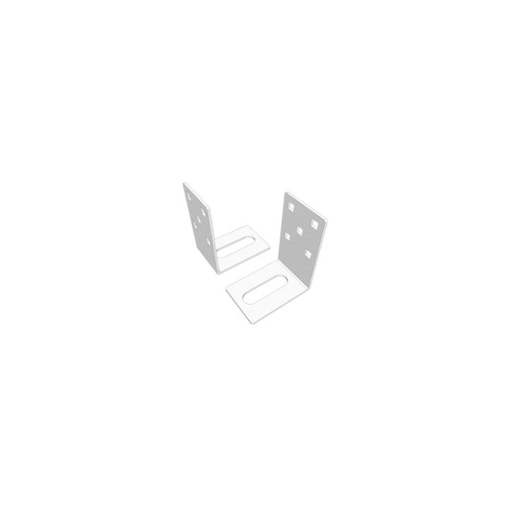 L-Verstelbare adapter 100-160 mm voor funderingsschroeven en grondconstructies — vue 4