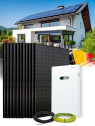 Zonnepaneel Kit Zelfverbruik 6,3 kWp – Mono 5 kW – Batterij 5,12 kWh – Geïnstalleerd BE