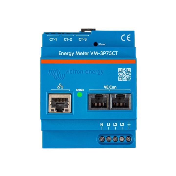 Compteur d'Énergie Victron VM-3P75CT
