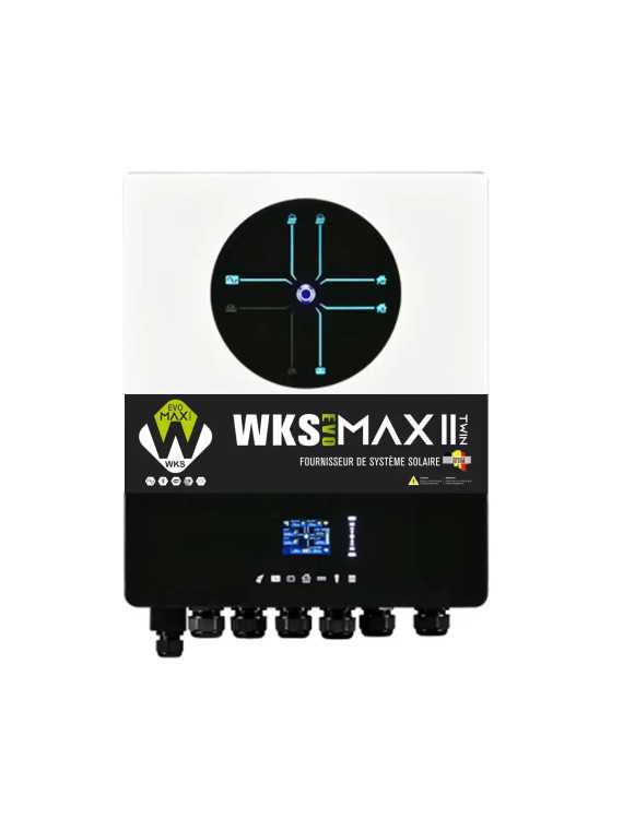 Inversor Híbrido WKS EVO MAX II Twin Mono 11 kW 48V — vue 3