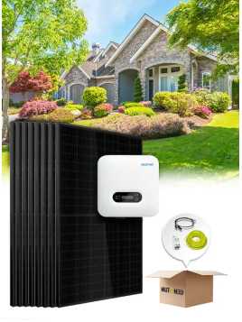Kit 10 to 18 panels, self-consumption / re-injection 5kVa Sofar without storage