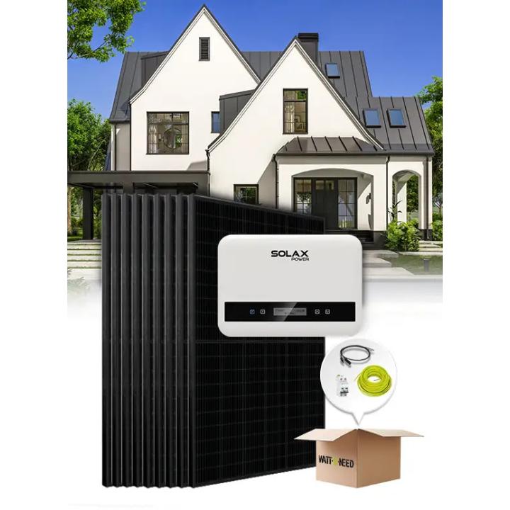 Zonne-energieset voor eigen verbruik / teruglevering 6,3 kWp – Mono 5,0 kVA – zonder opslag