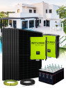 Zonnepaneel Kit Zelfverbruik 32,4 kWp – Mono 20 kW – OPzS Batterij 120 kWh