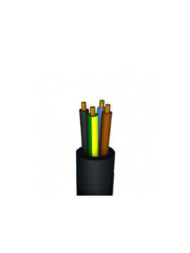 Flexibles Kabel H07V-K ECA 120 450/750V BK: 120mm² - pro Meter