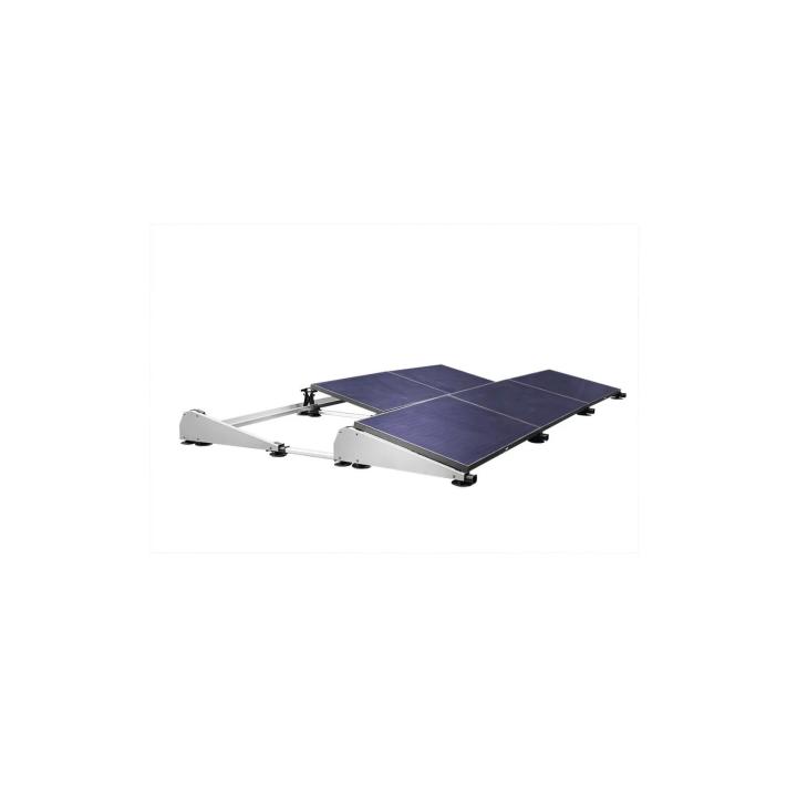 Système FlatFix toiture plate pour panneaux de 105 à 115 cm de large