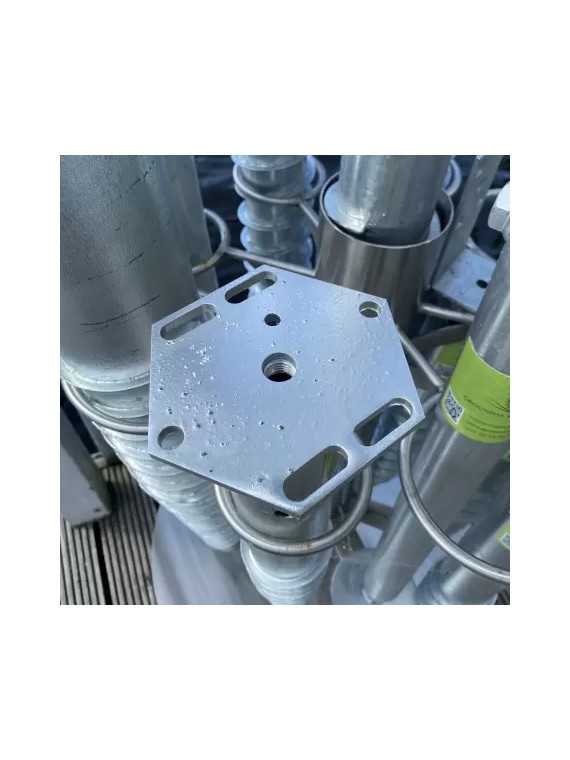 Foundation screw for M-profile floor structure - 800 mm — vue 2