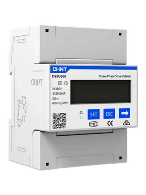 CHINT DTSU666 three-phase smart meter Sofar Solar