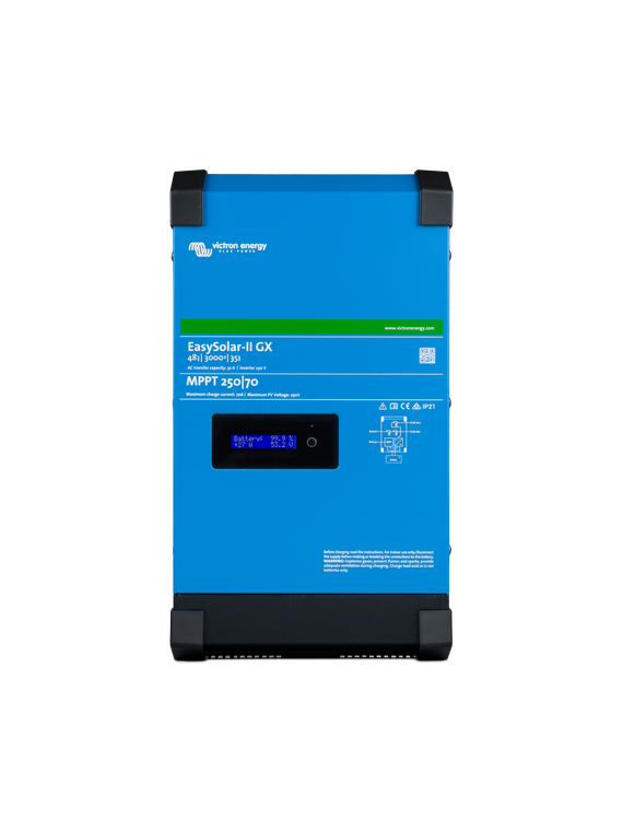 Zonnepaneel Kit Off-Grid 9,0 kWp – Mono 10 kW – Batterij 4,80 kWh – Victron — vue 3