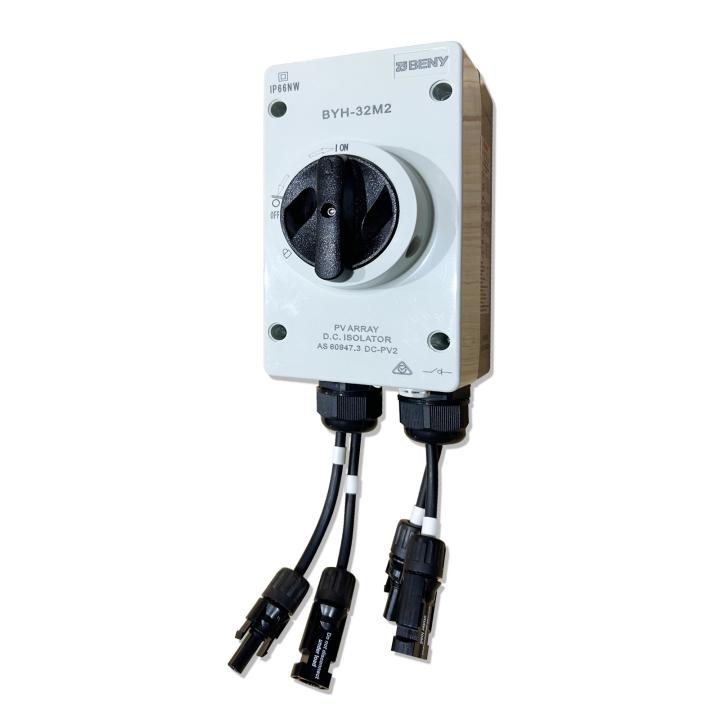 DC 2P 1000V 32A Switch - with enclosure — vue 2