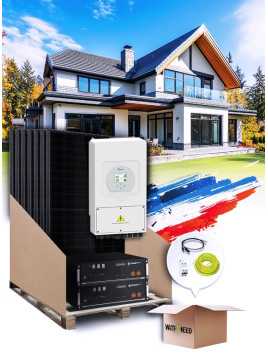 Kit Solar Autoconsumo 11,3 kWp – Tri 10 kW – Batería 4,80 kWh – Instalado FR