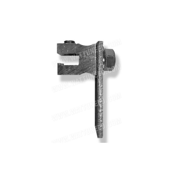 Rail fastener for standing seam