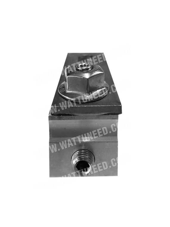 Rail fastener for standing seam