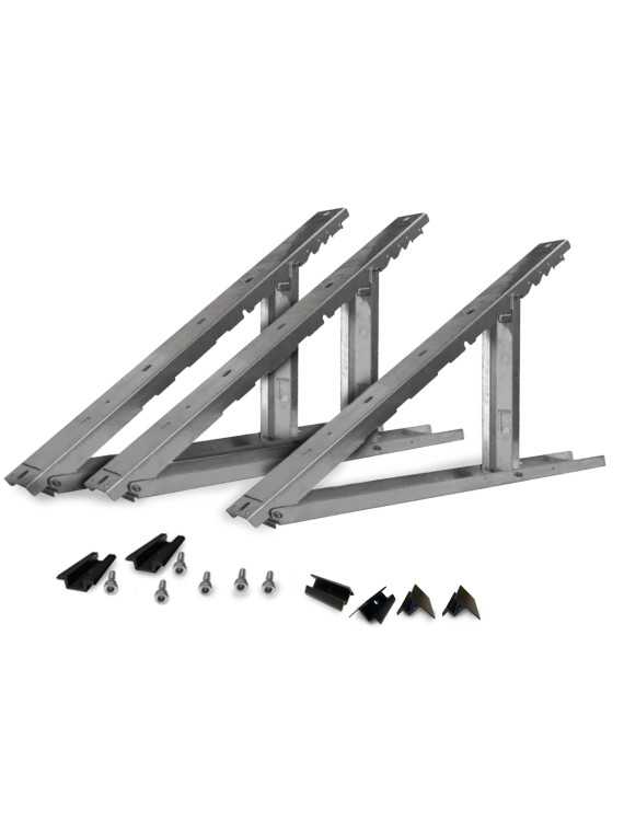 Aluminium montageset voor 2 zonnepanelen