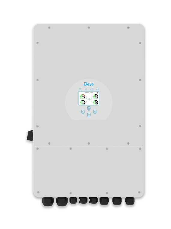 Inversor híbrido trifásico Deye 10 kVA - SUN-10K-SG04LP3-EU | Oferta especial