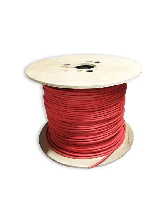 Câble solaire 1X6mm² rouge - 500m