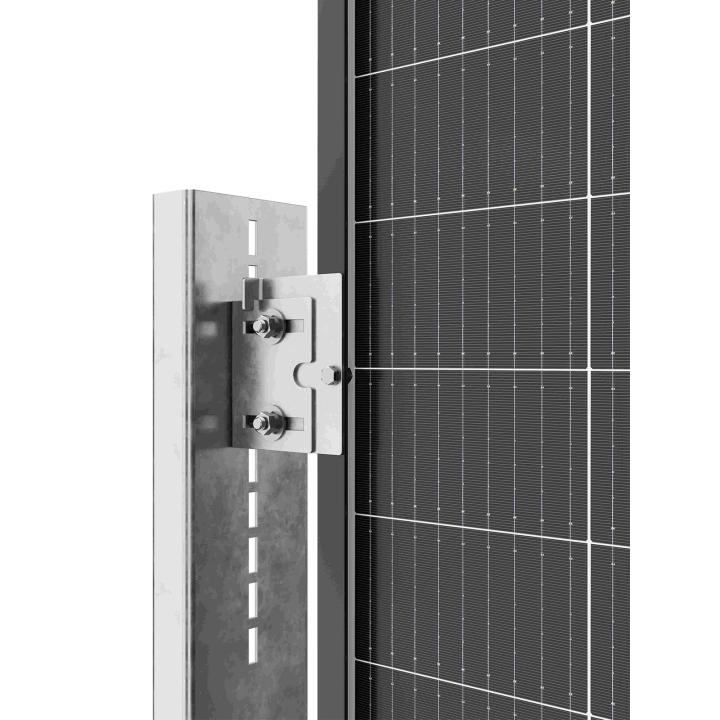 Solarzaun WS-A10P - Vertikales Bodenbefestigungssystem